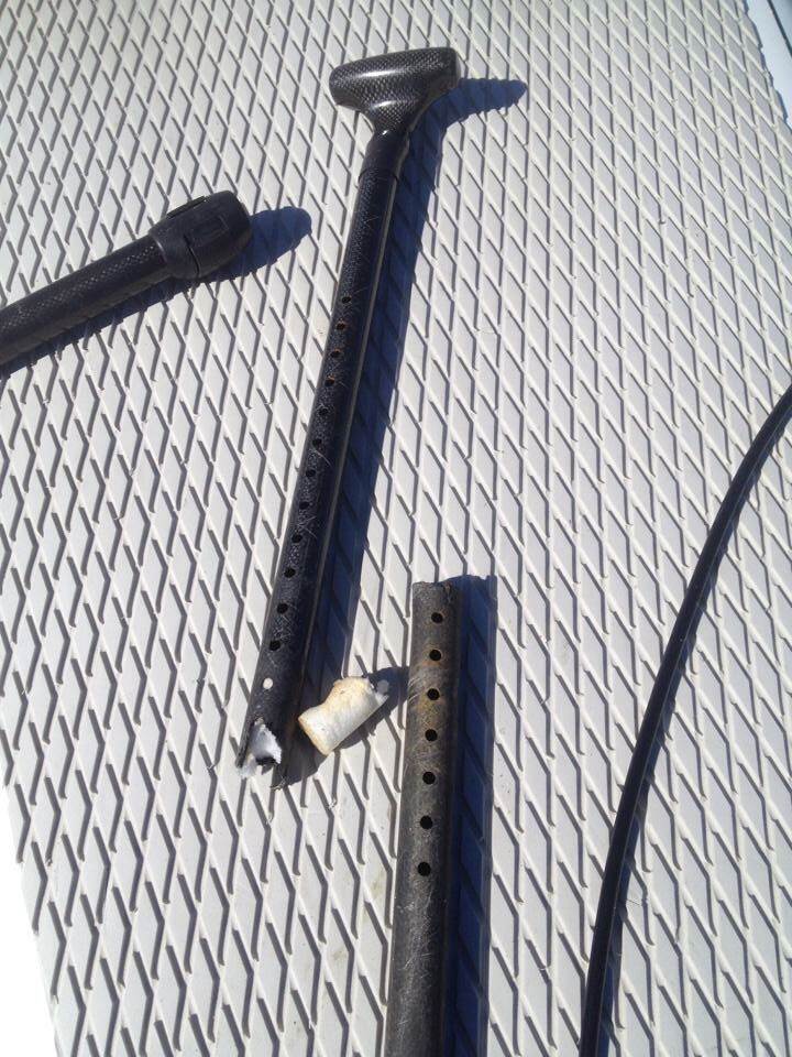 Poor paddle
