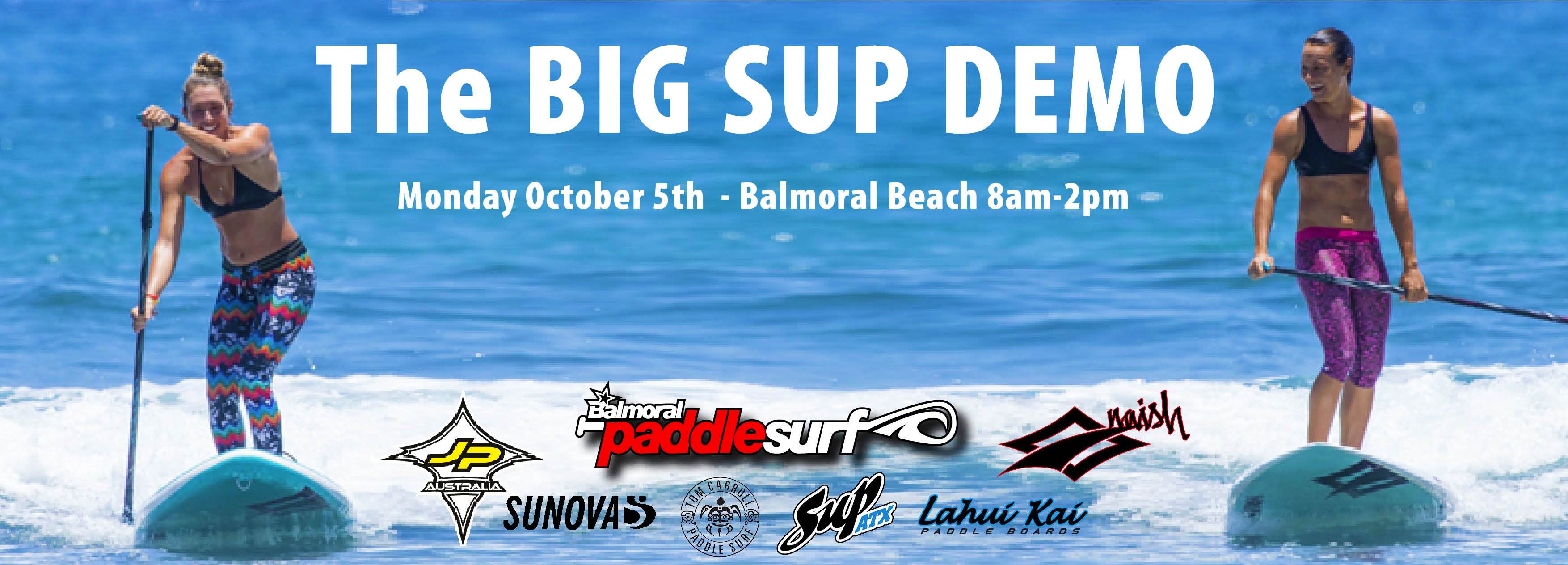 The BIG SUP demo-Oct