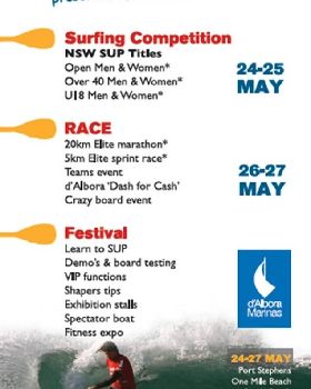 Southern Cross SUP Festival 2012 presented by d'Albora Marinas