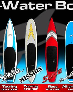 Flatwater Board range 2012
