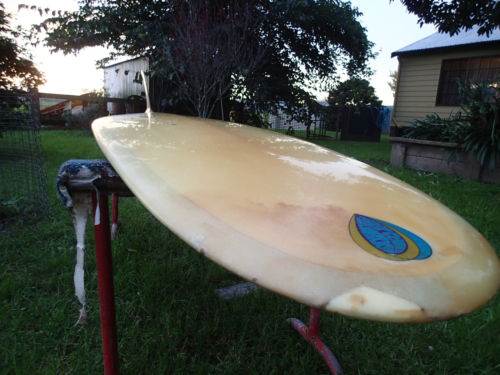 Peter Clarke surfboard logo
