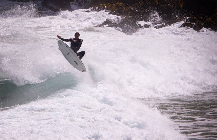 Surfing Tasmania