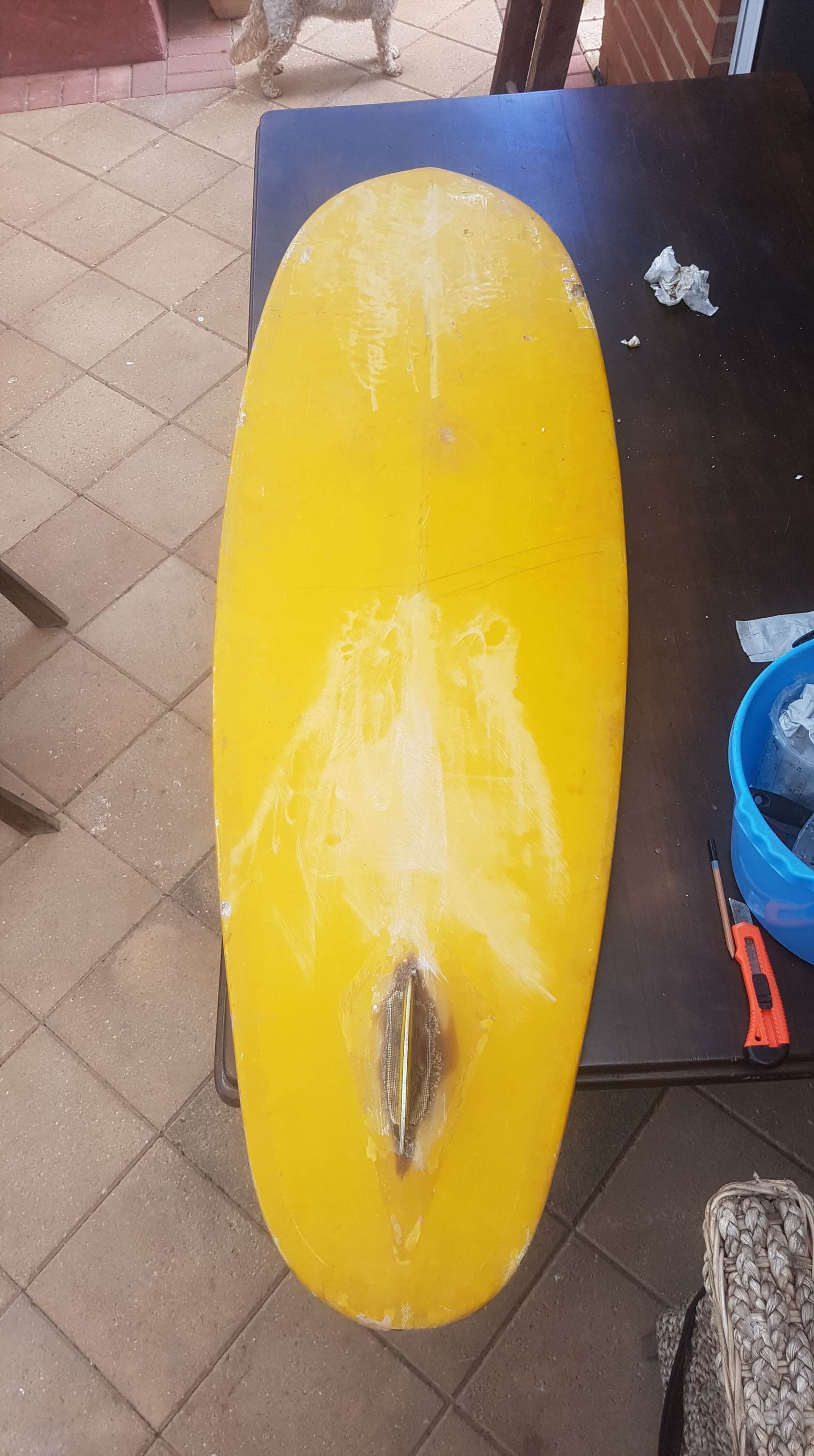 Yellow shred stick