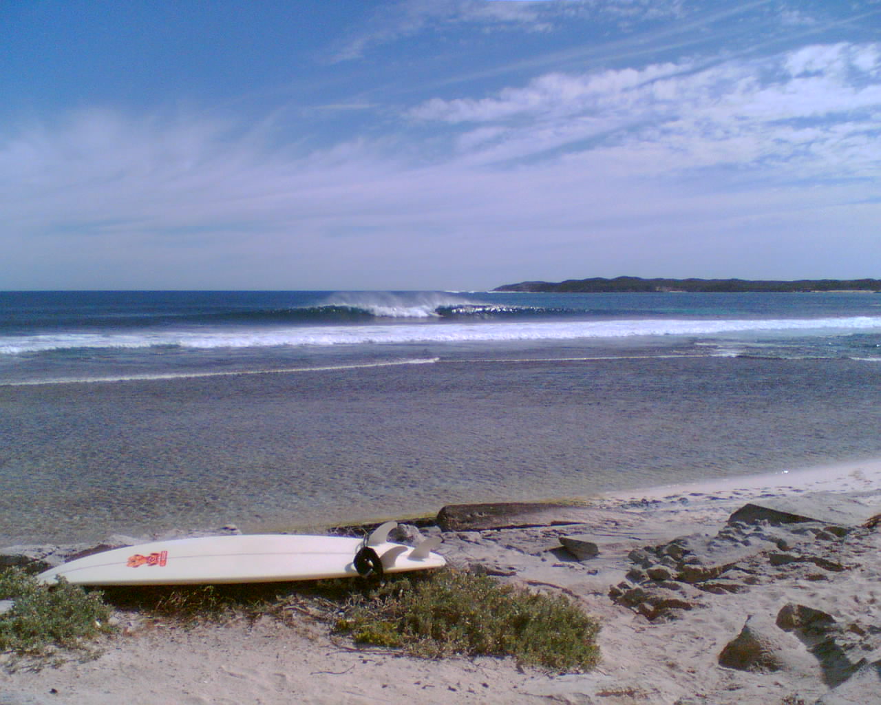 The Rock on a springtime friday arvo