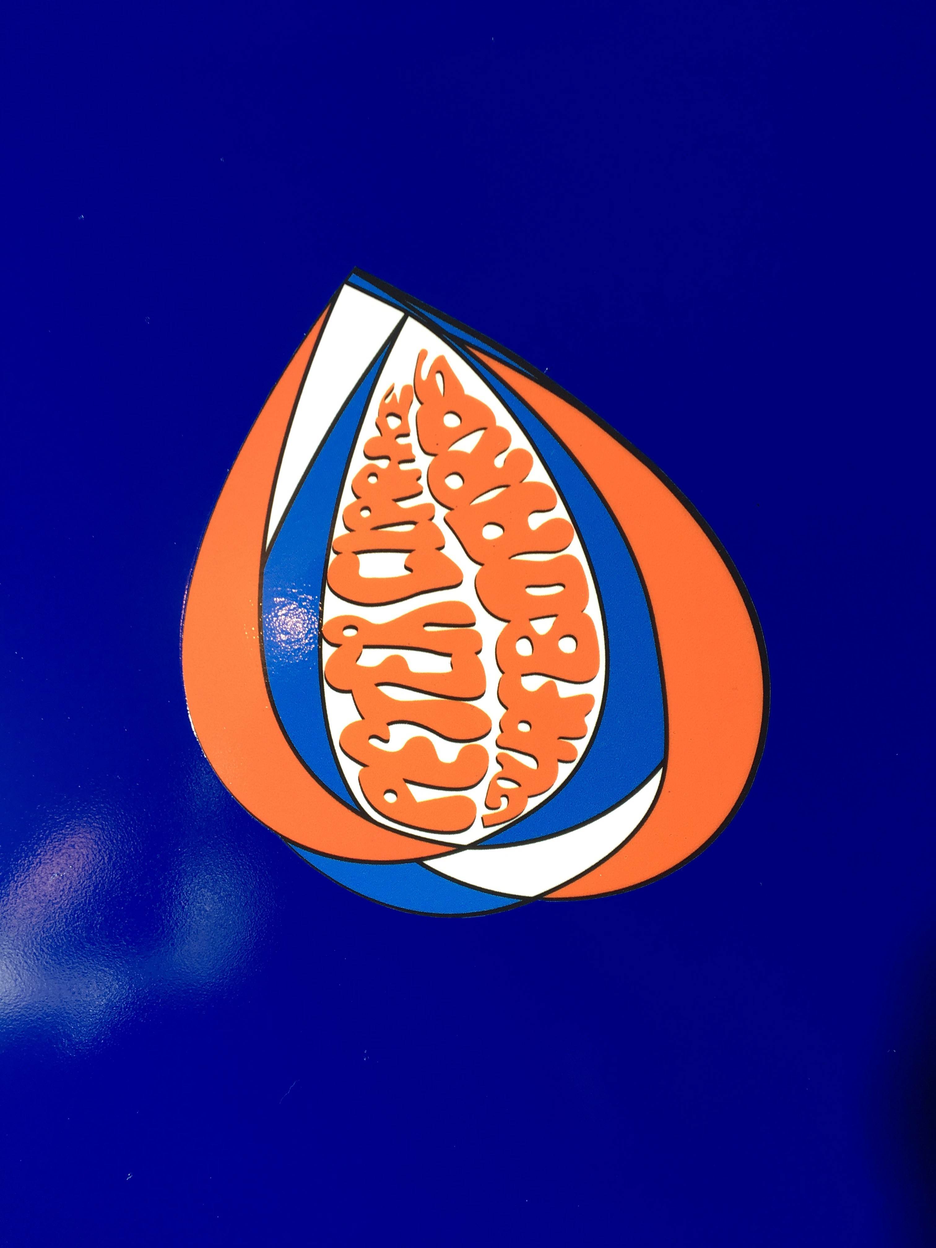 Old board sticker