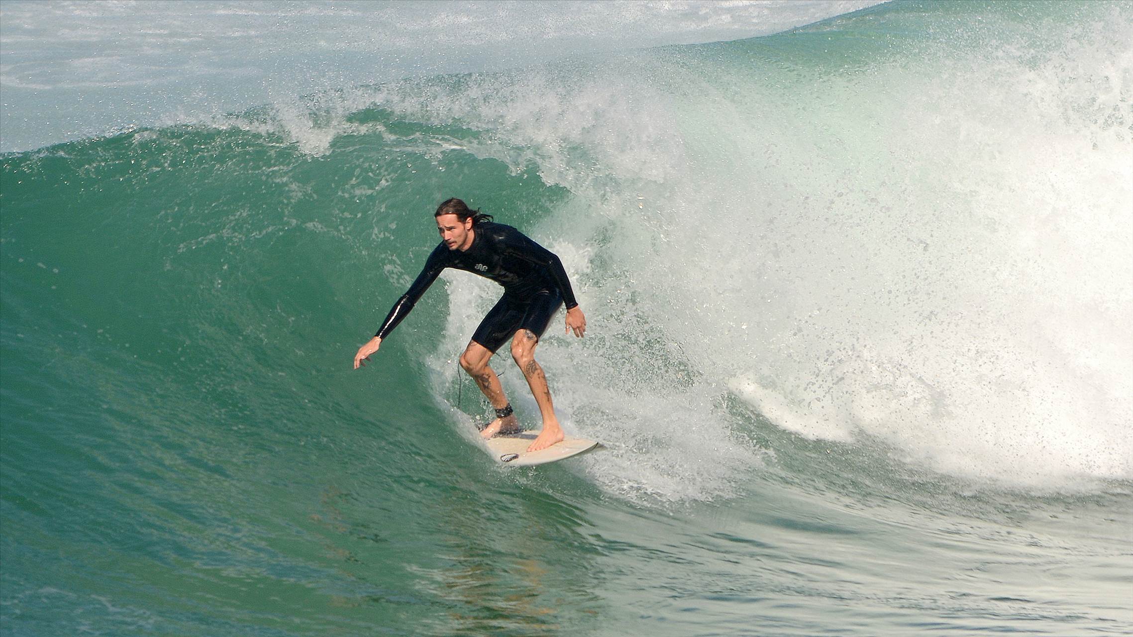 Surfers at Dreamtime Beach