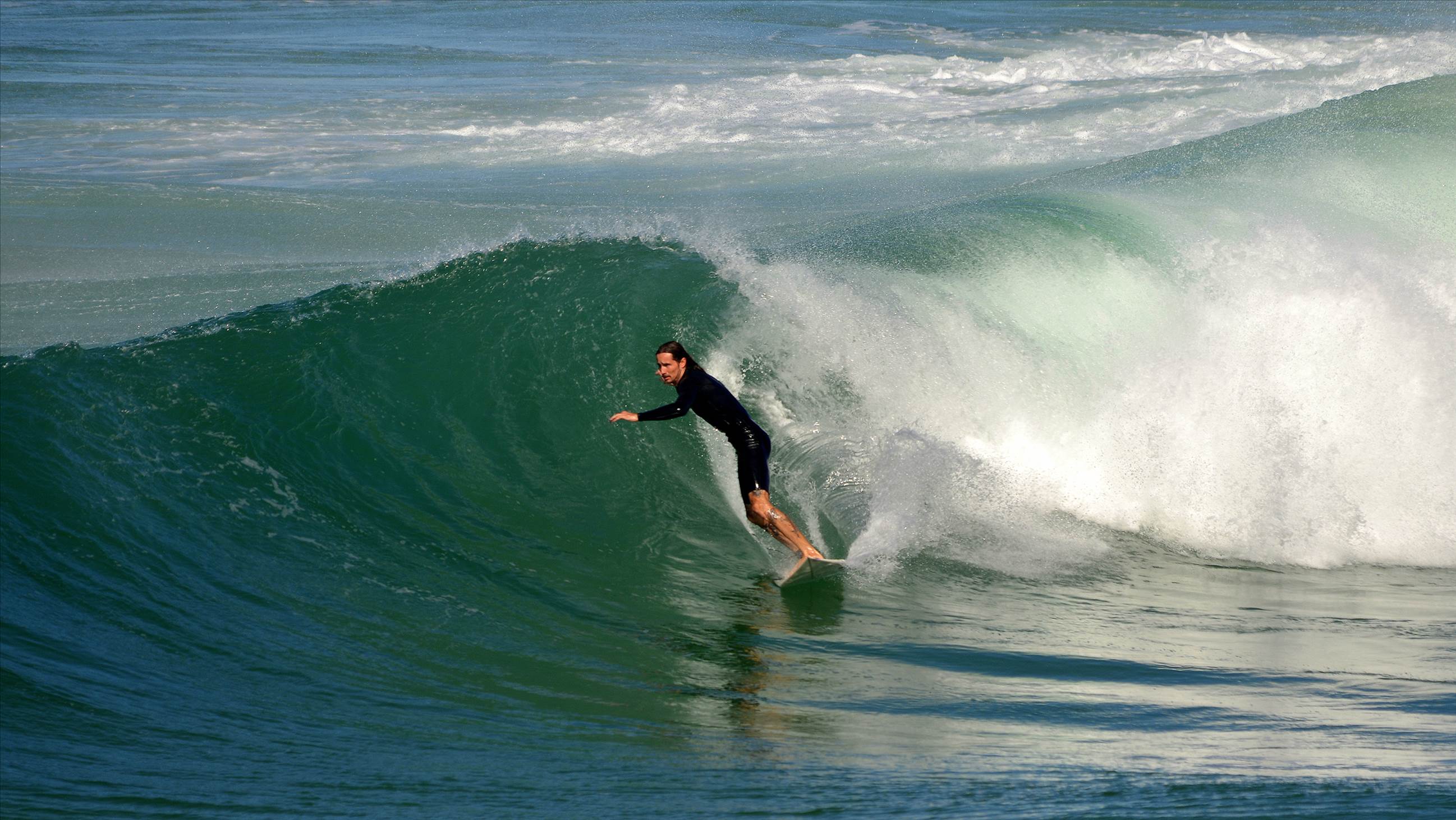 Surfers at Dreamtime Beach