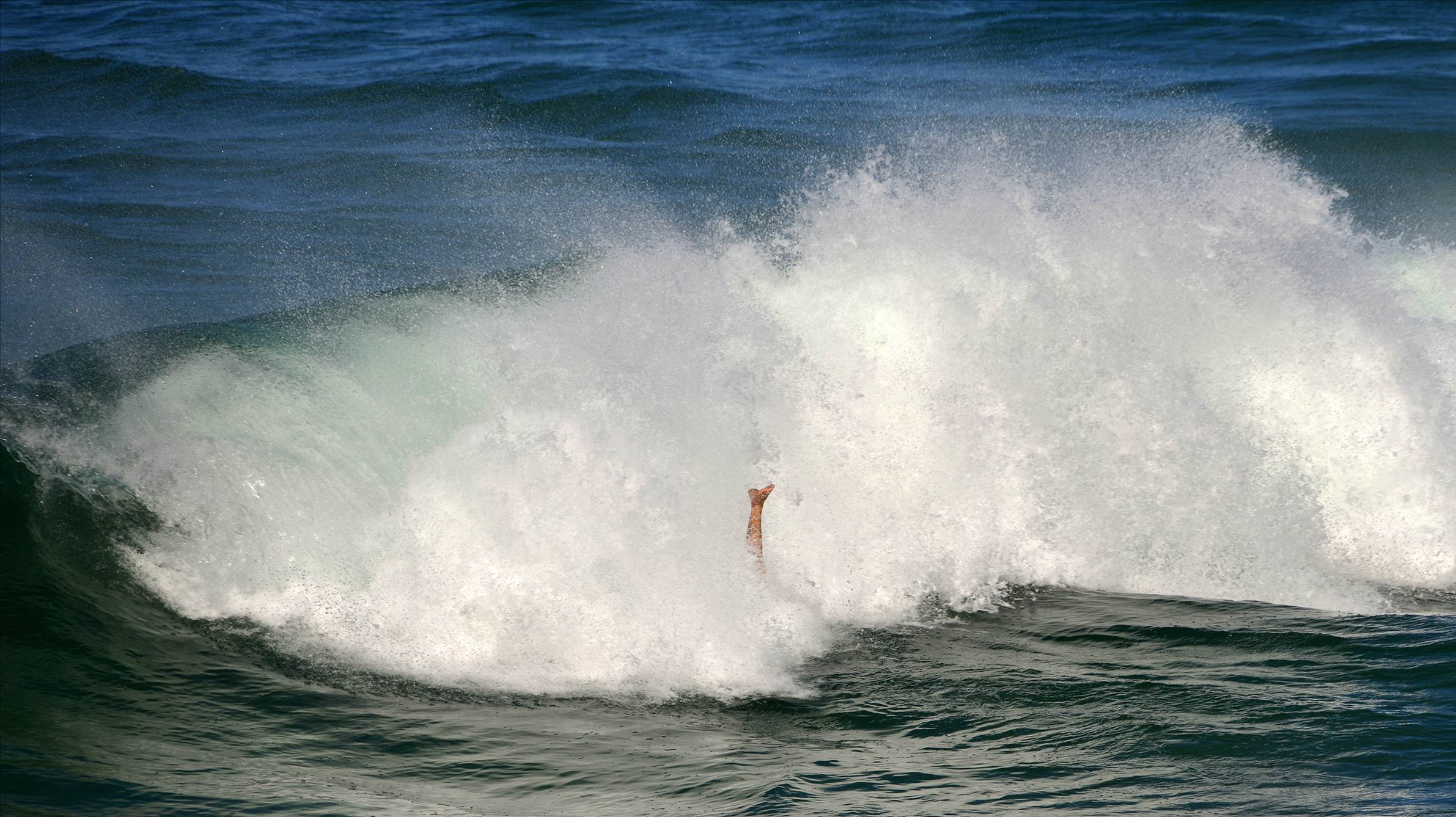 Surfers at Dreamtime Beach