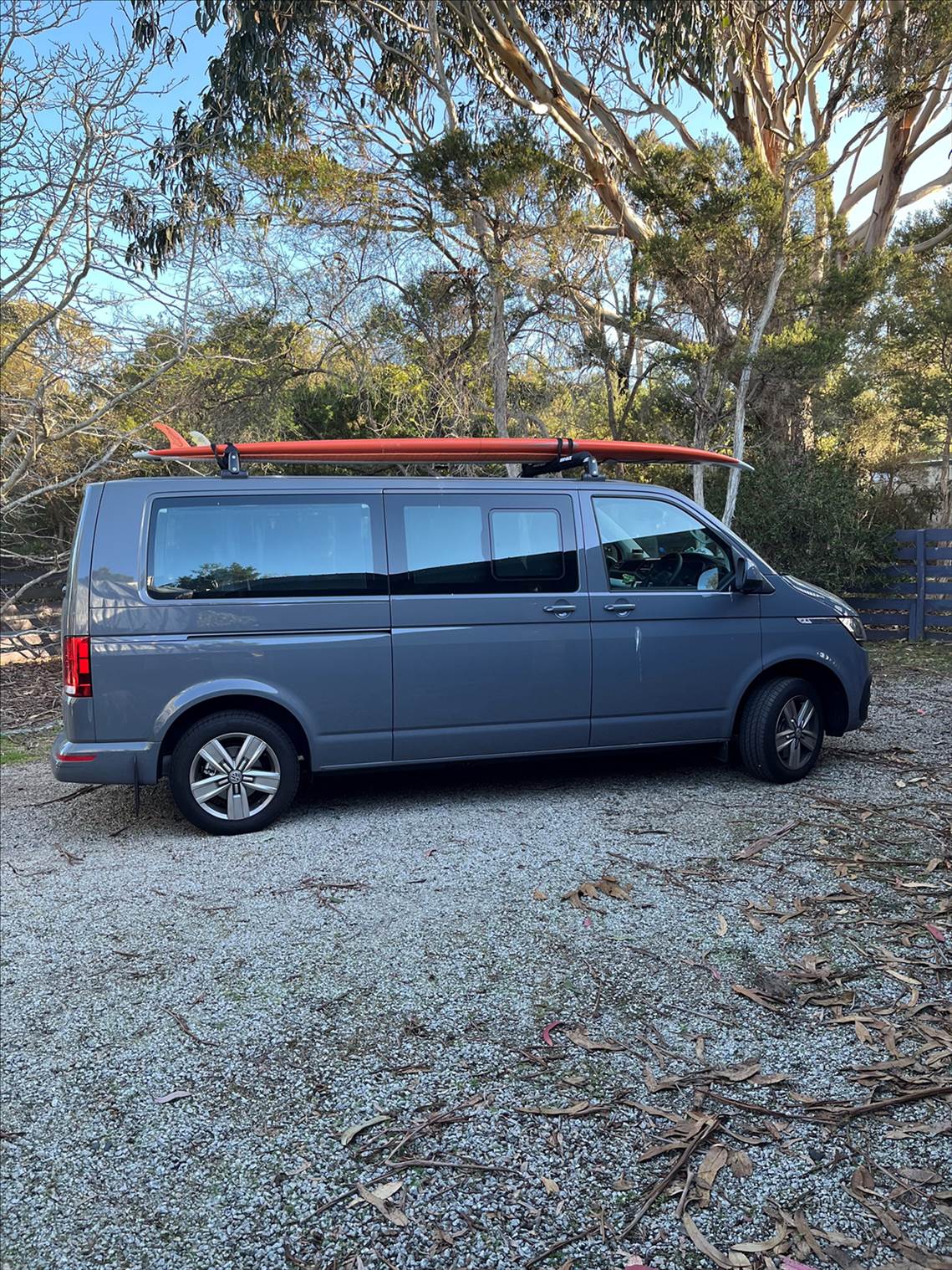 new van and bars
