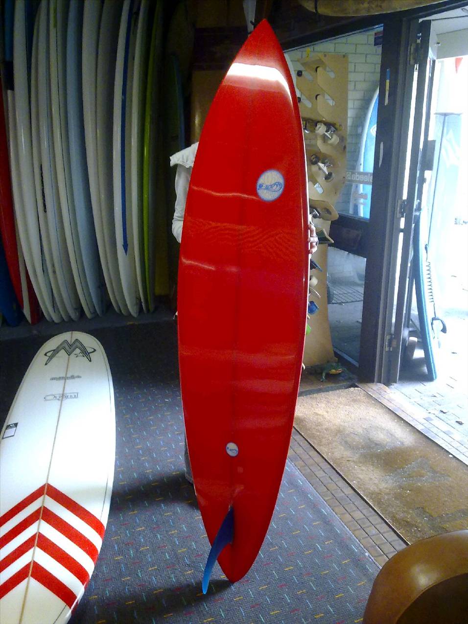 Red Single back