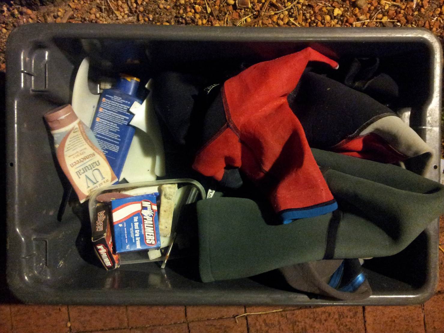 Wetsuit box