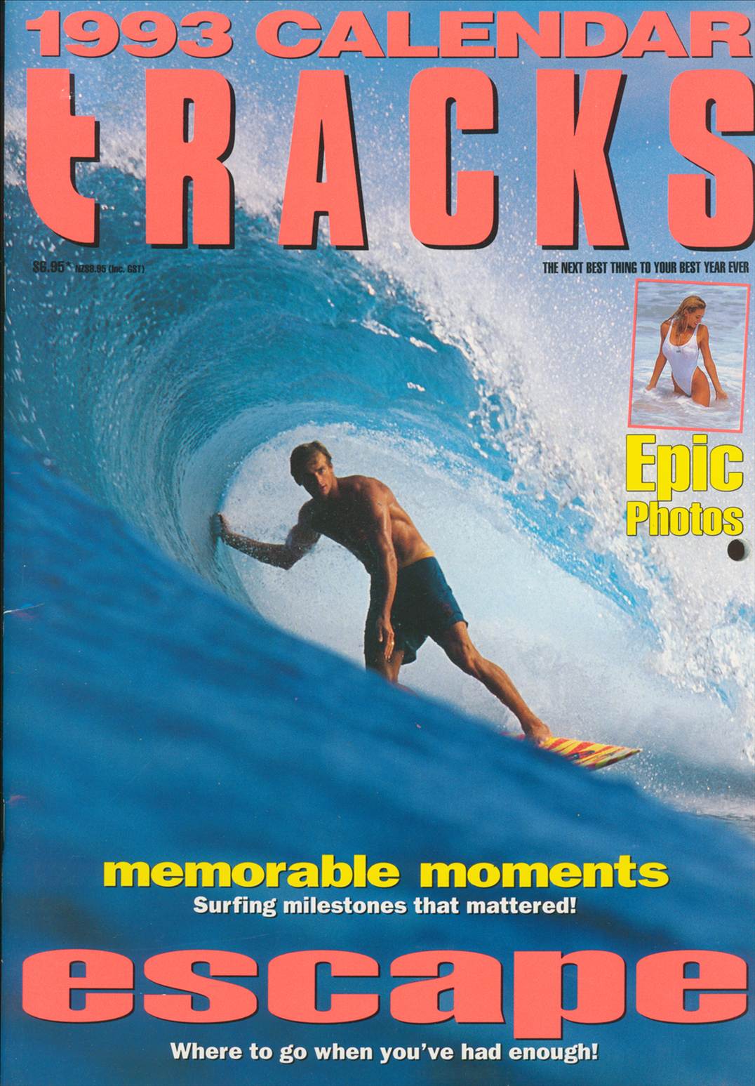 Surf Mag Australia TracksSpecial Calendar No  1993 