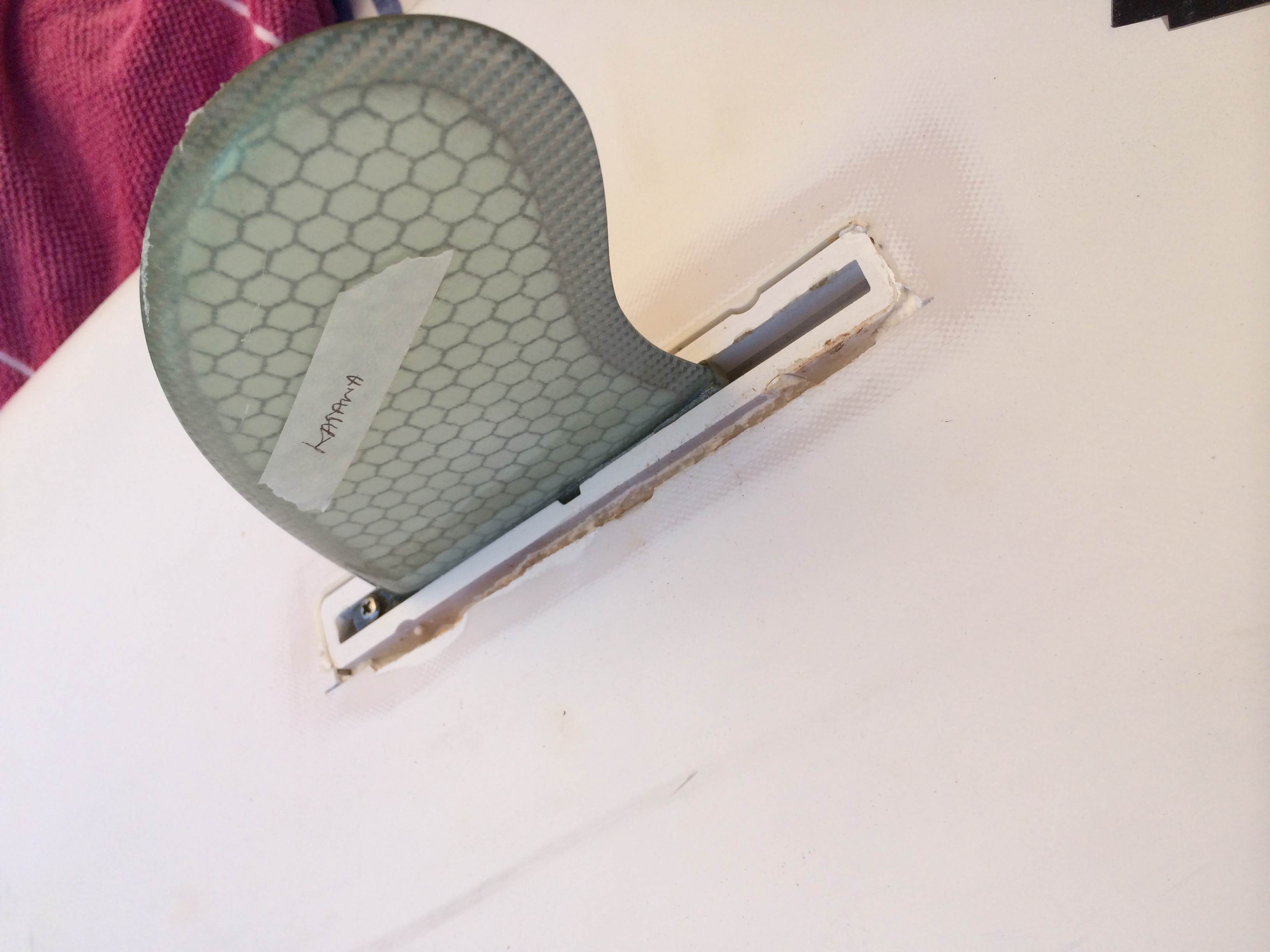 fin box damage