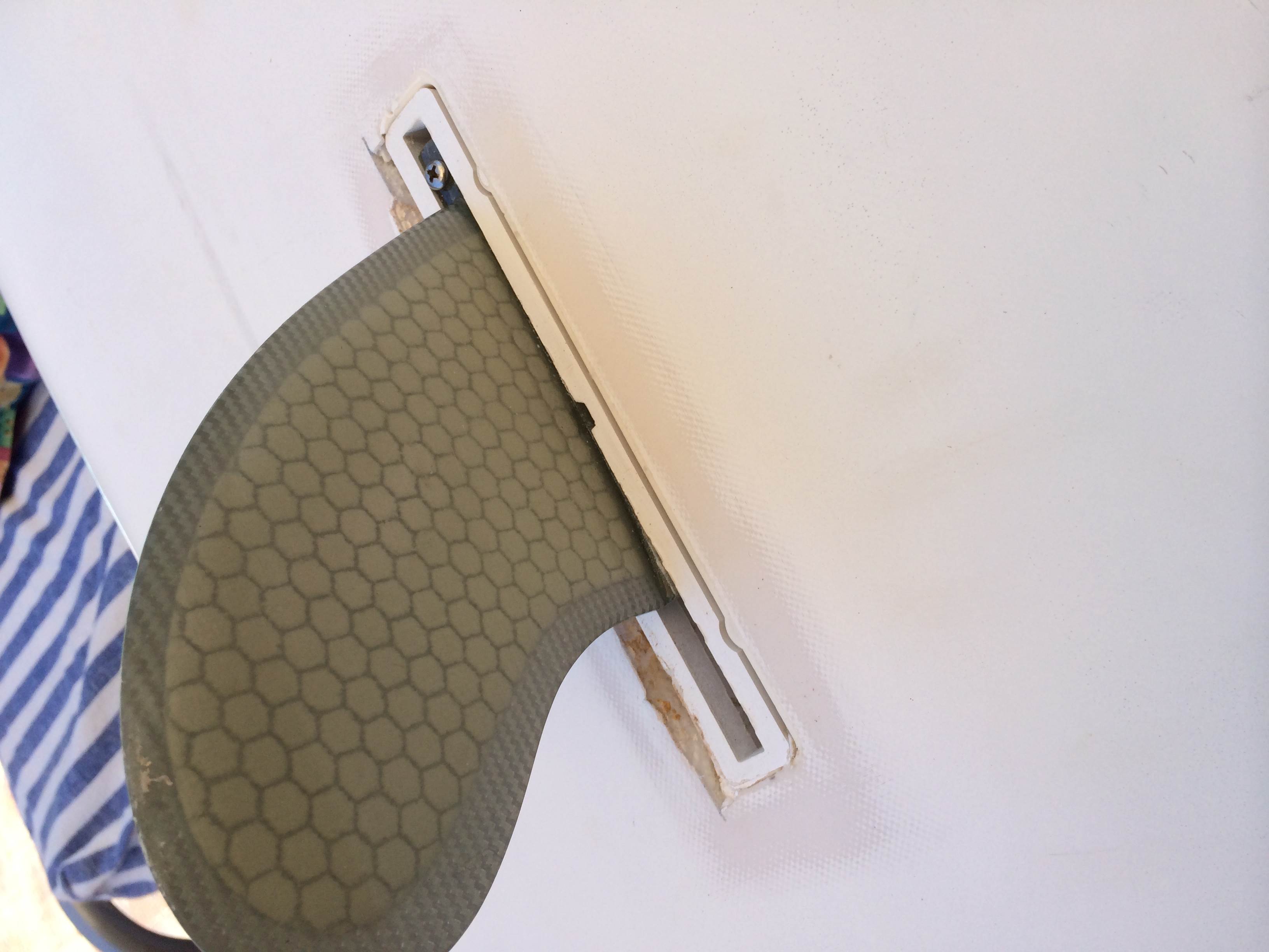 fin box damage