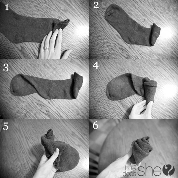 sock fold