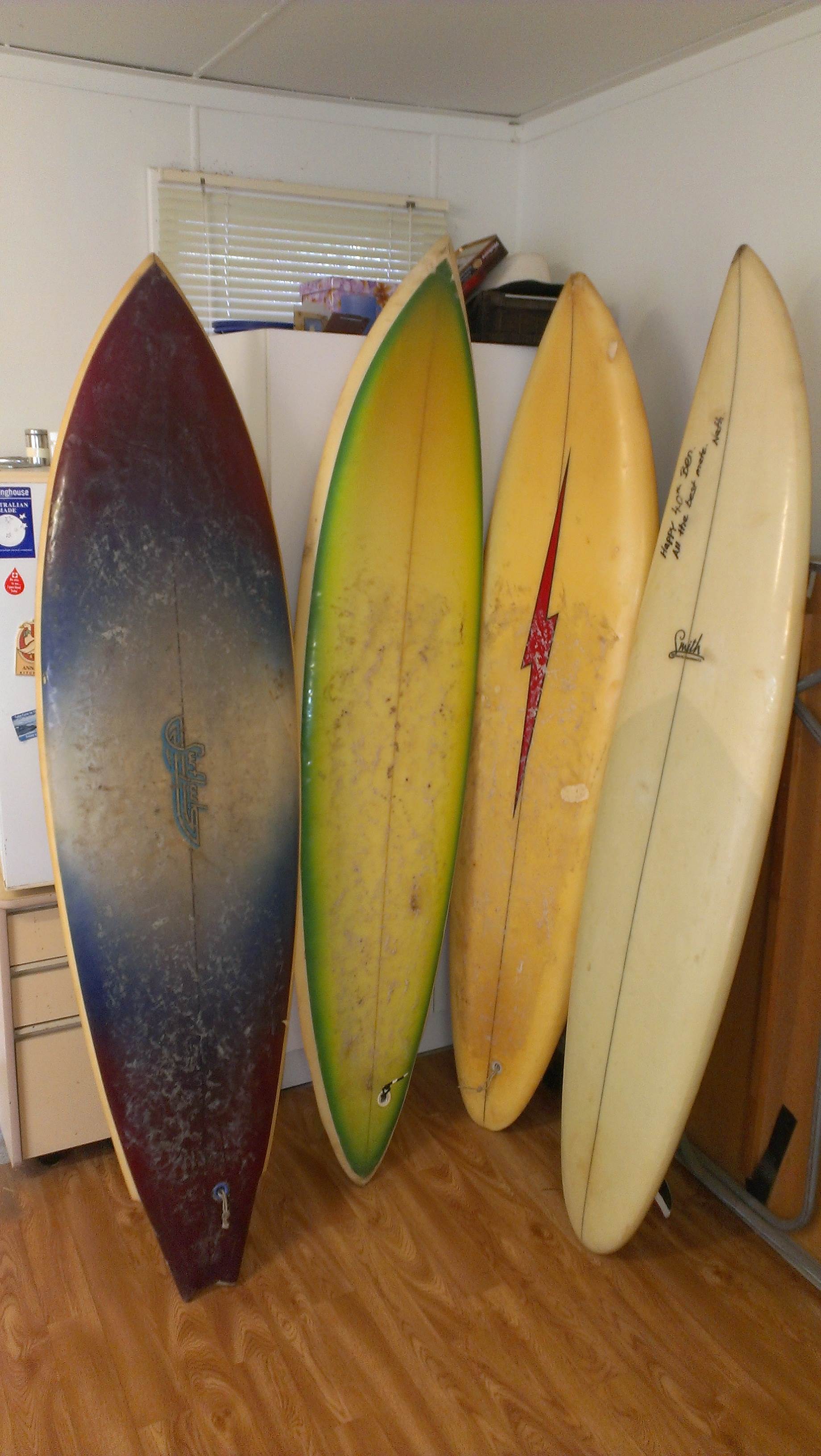 single fin quiver deck