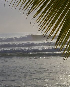 Fast wave  breaking left