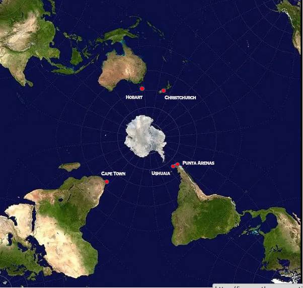 South pole centre