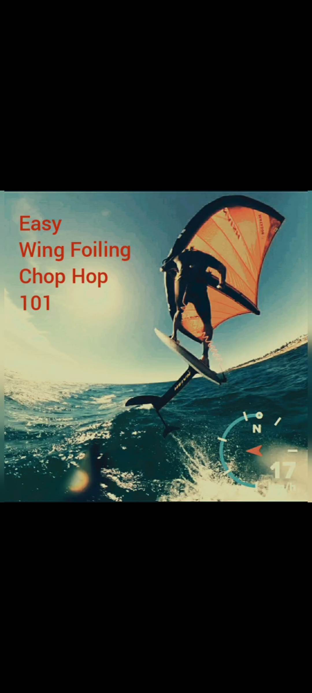 wing foiling jump tutorial lesson