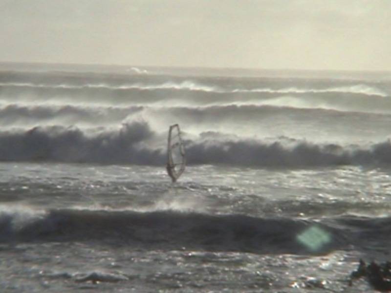 Ian Pott charging out