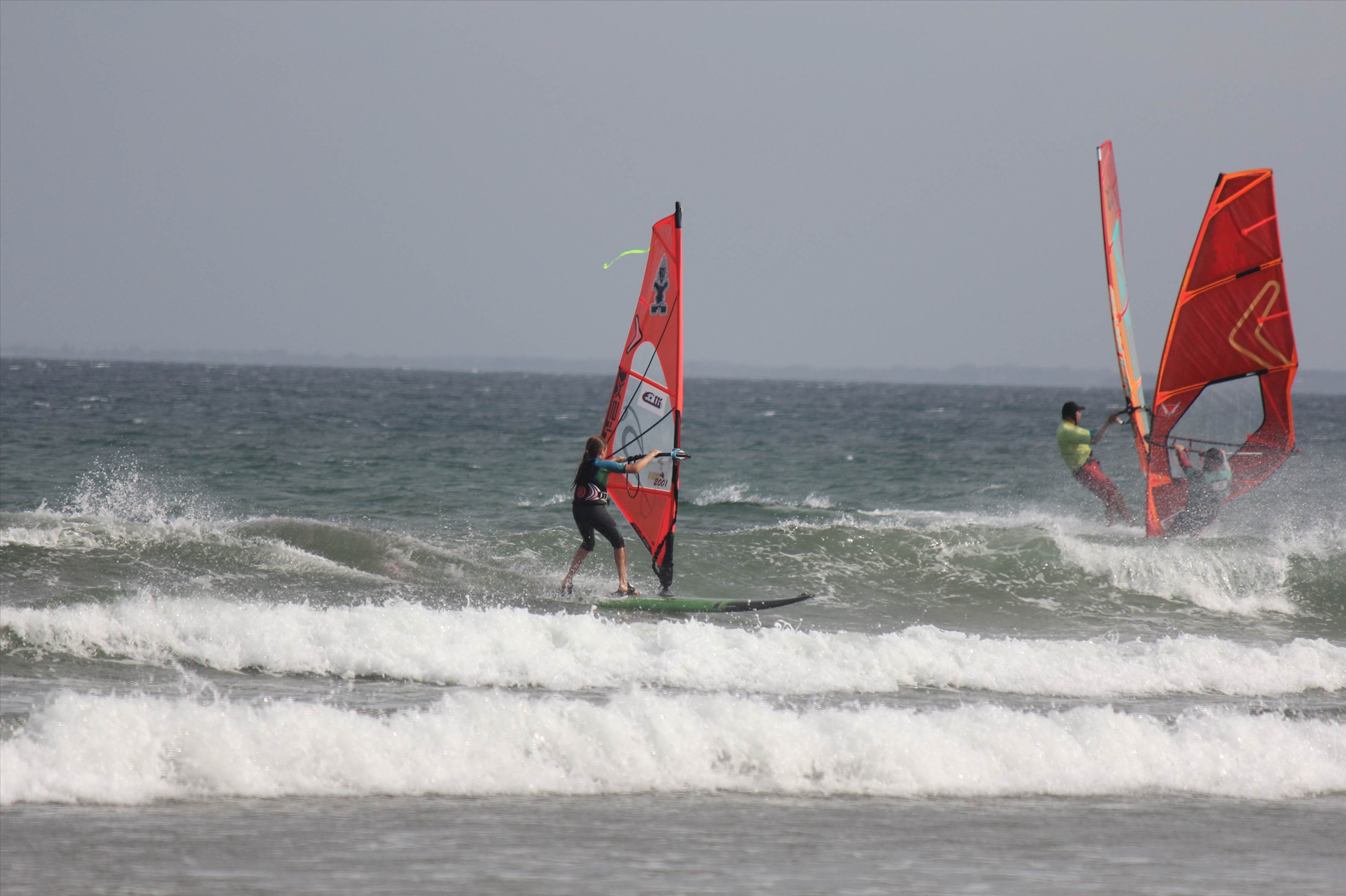 kids windsurfing Elli Halank age 10