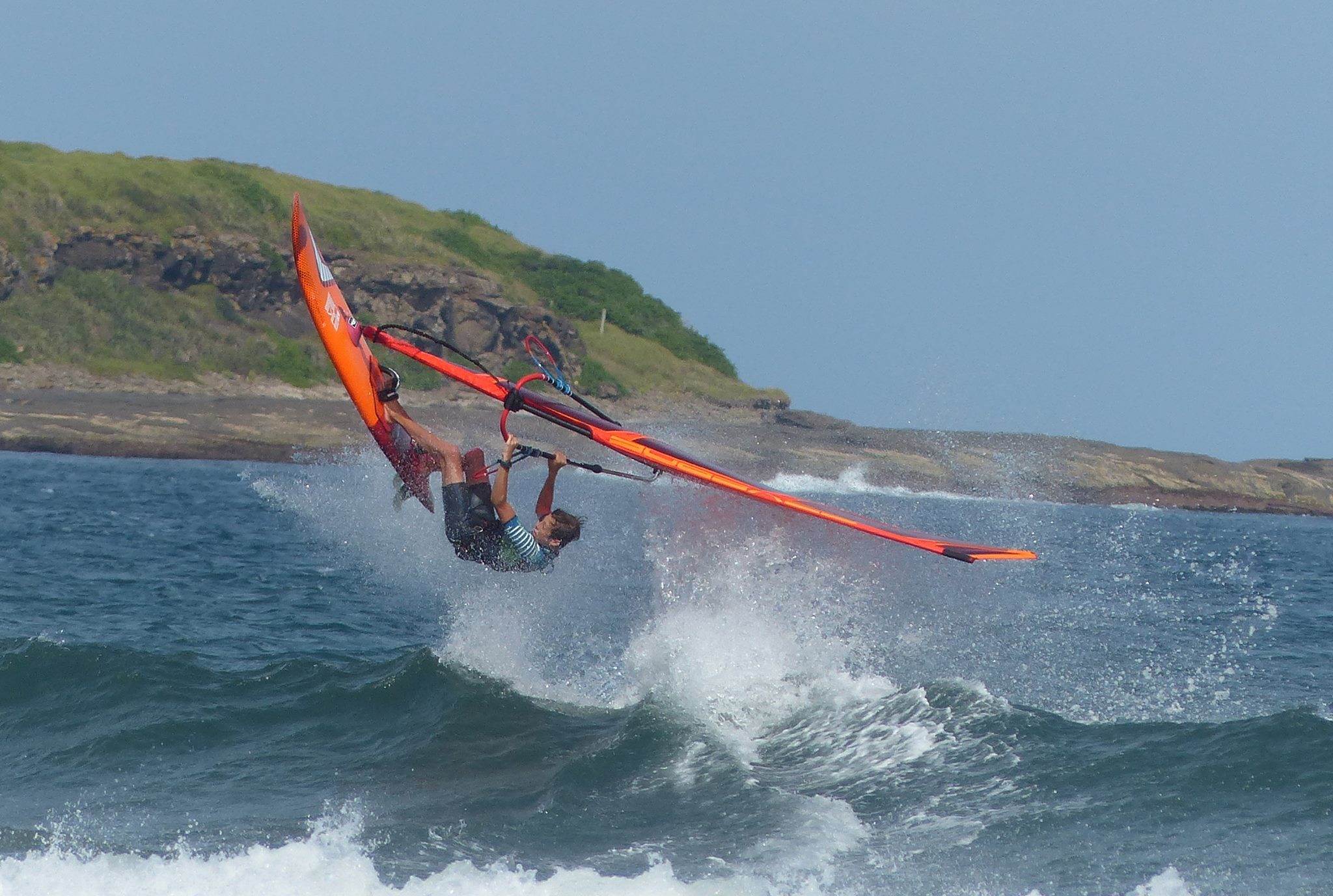 Alex Halank AUS2001 freestyle wavesailing 2016