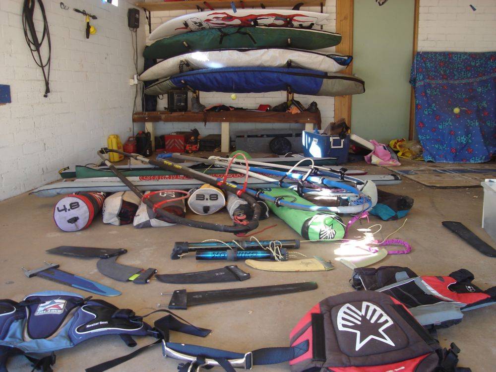 all my gear,