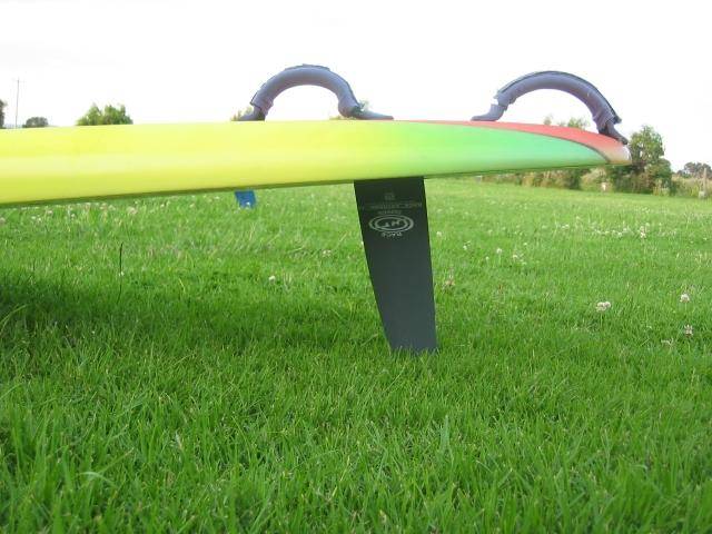 Tandem fin position
