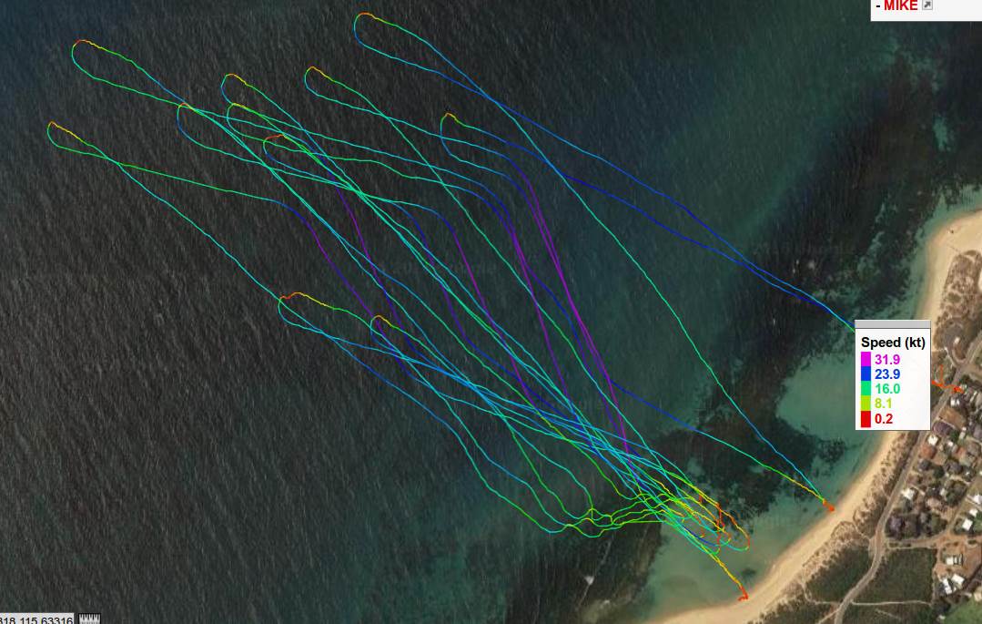 31kts open ocean