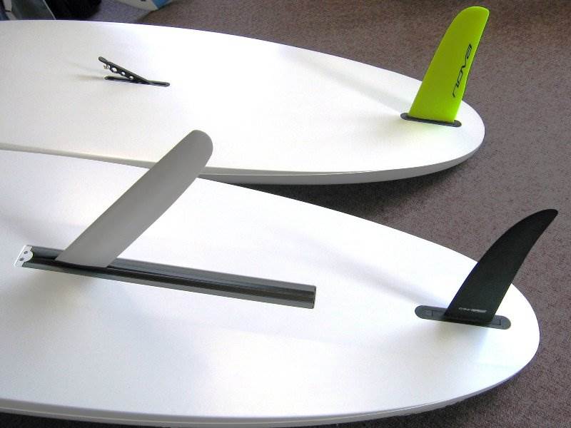 Nova165-Techno293 retracting fins