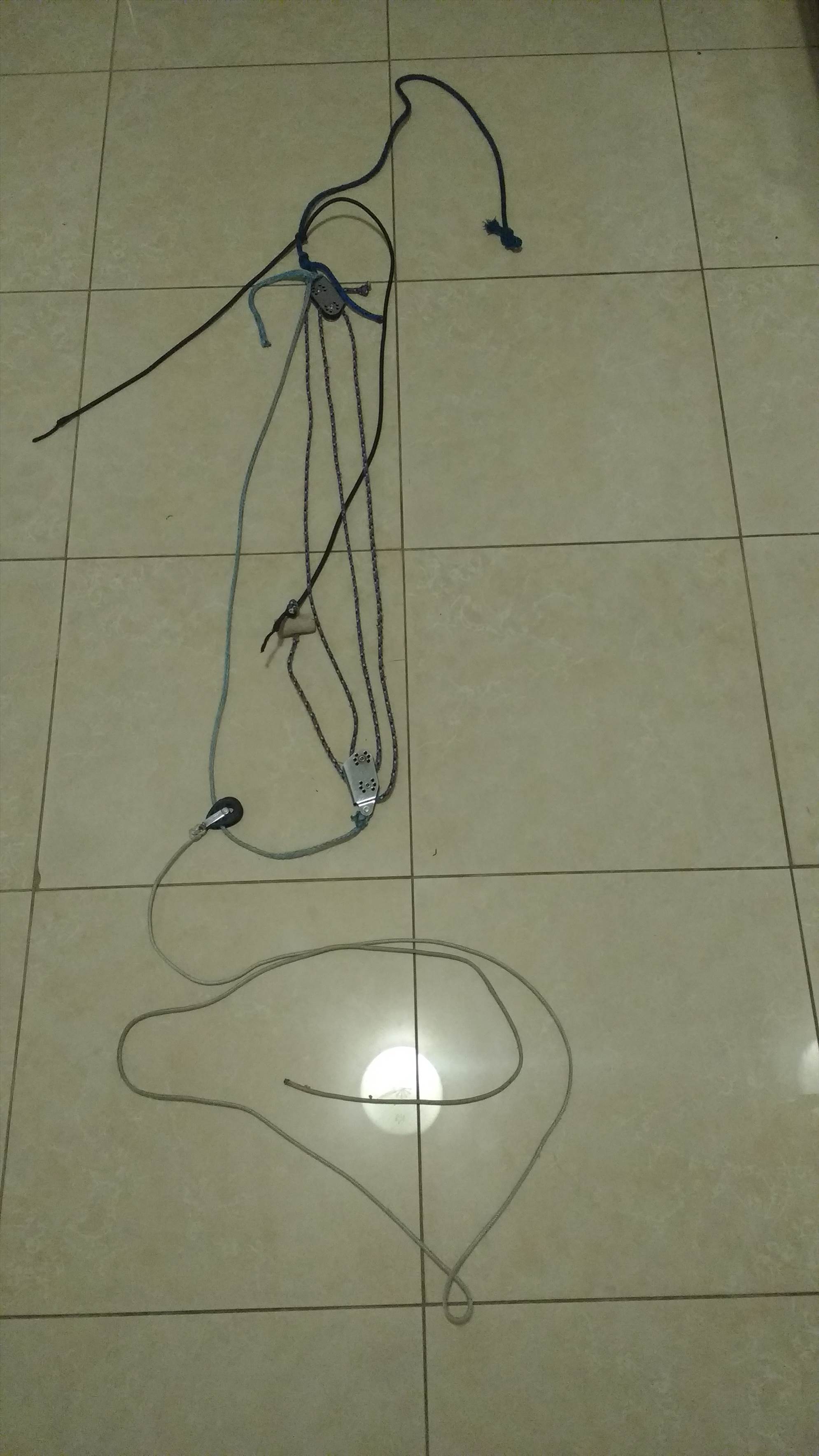 adjustable downhaul setup