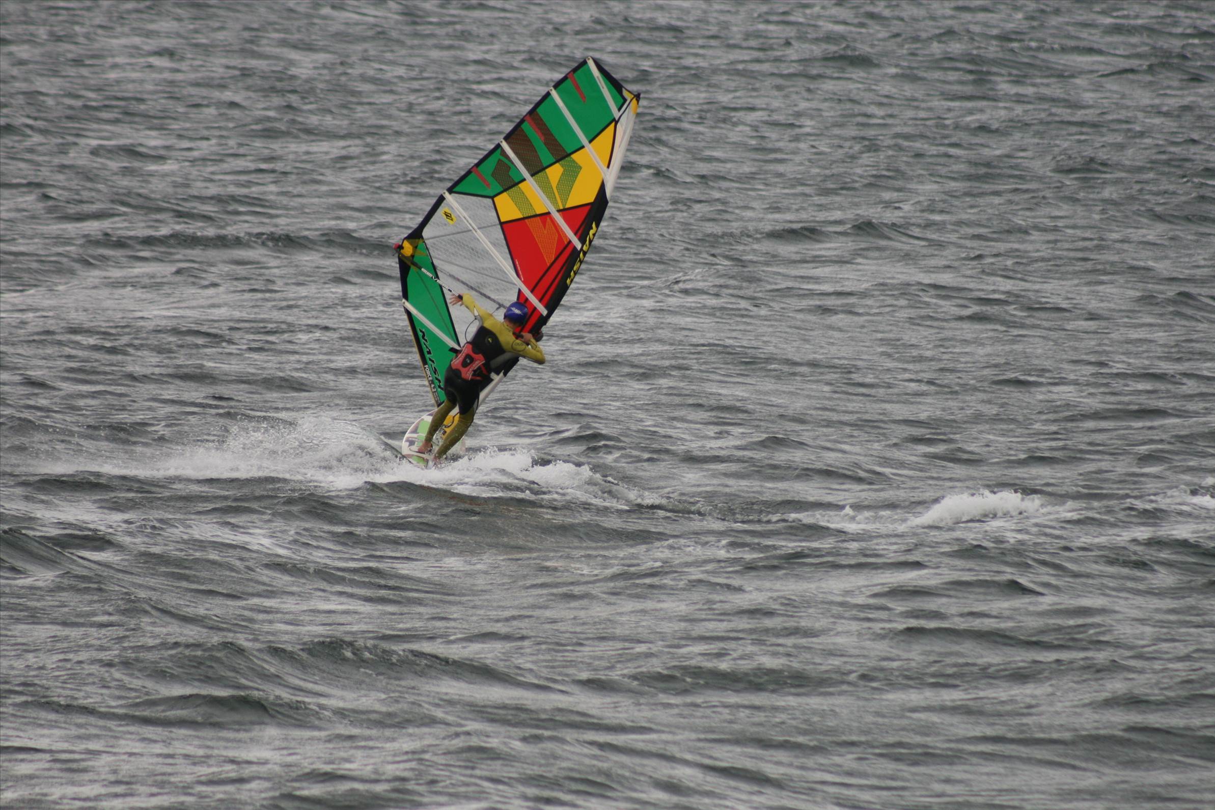 Classic northerly at Greens