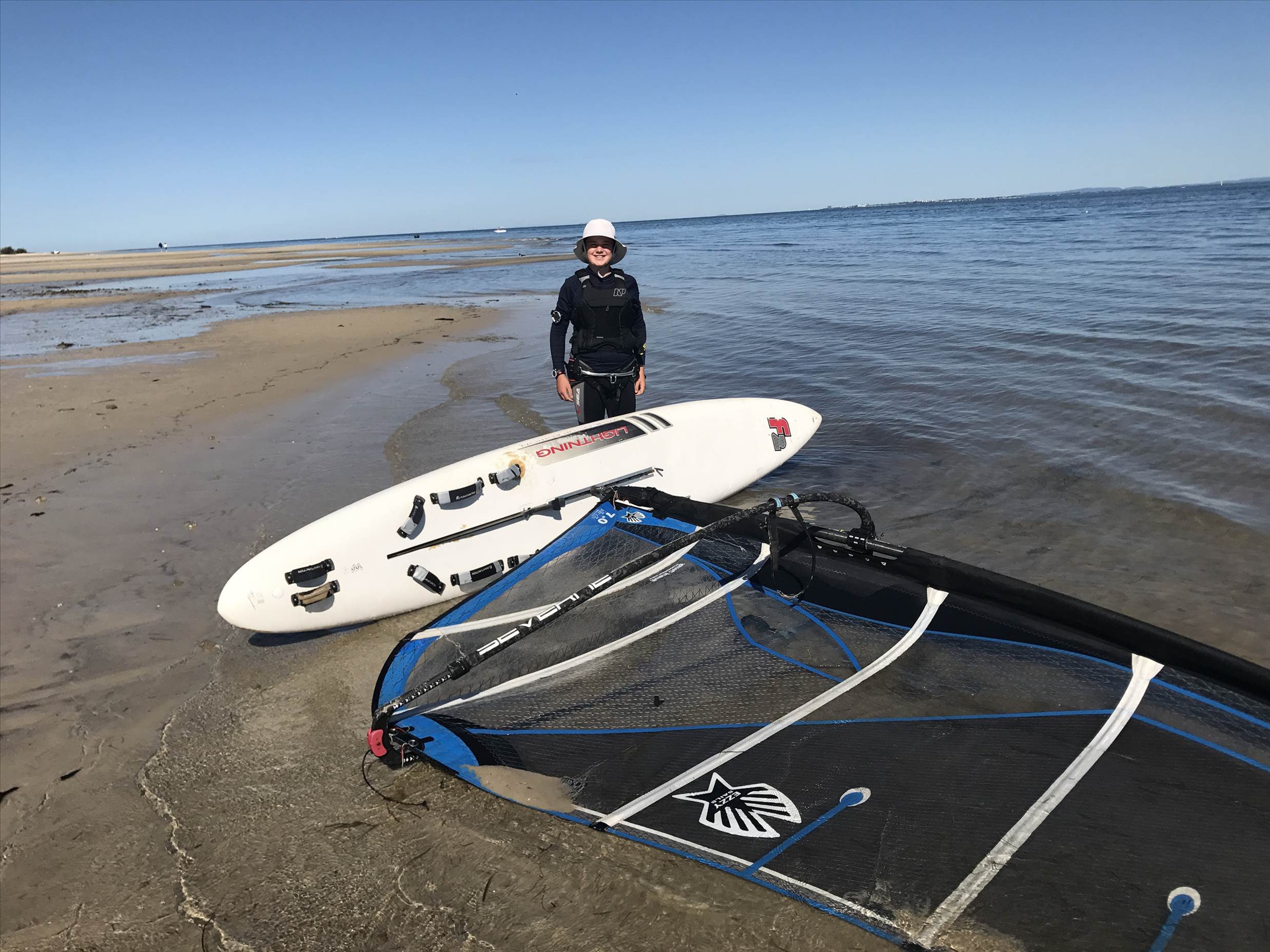 max longboard at bongaree
