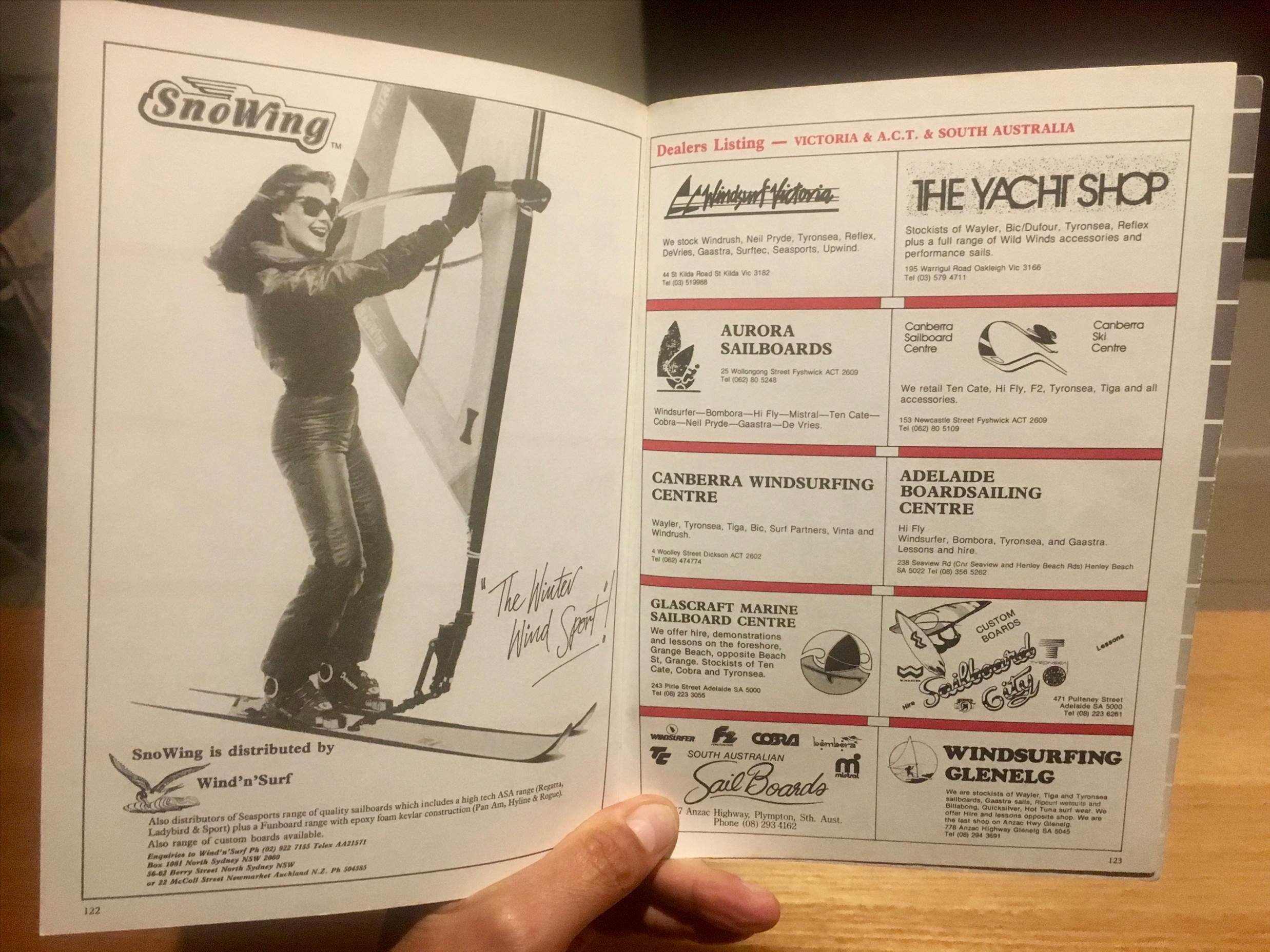 First Annual Sailboard Guide 1984-85 Australia