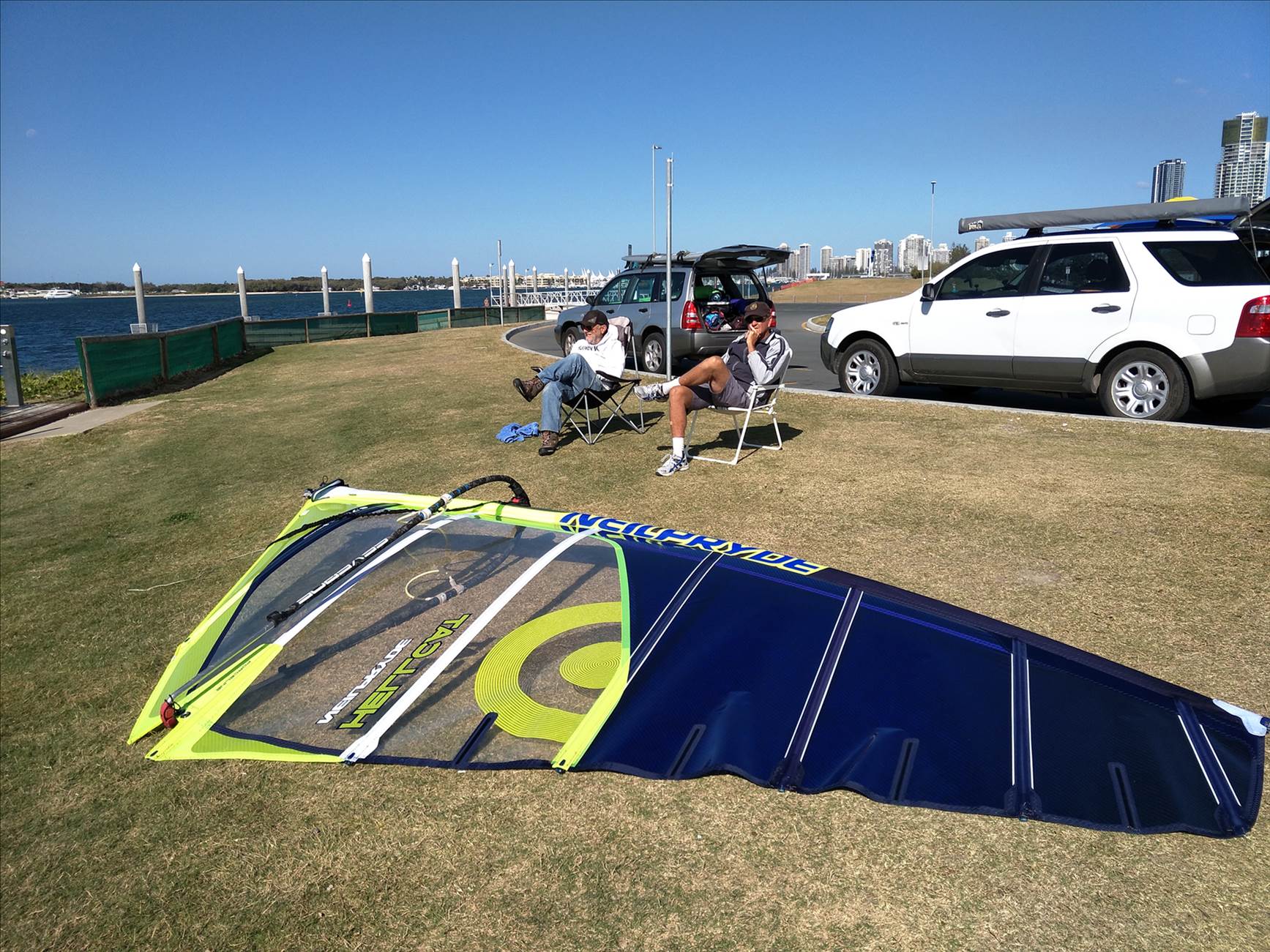 Waiting for wind or inspiration?
