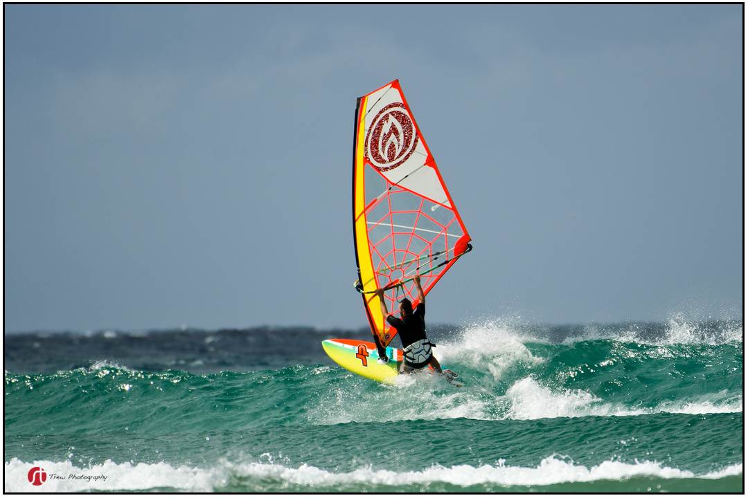 Wave sailing the Alley