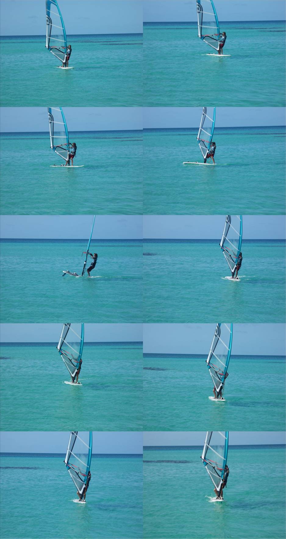 fin first