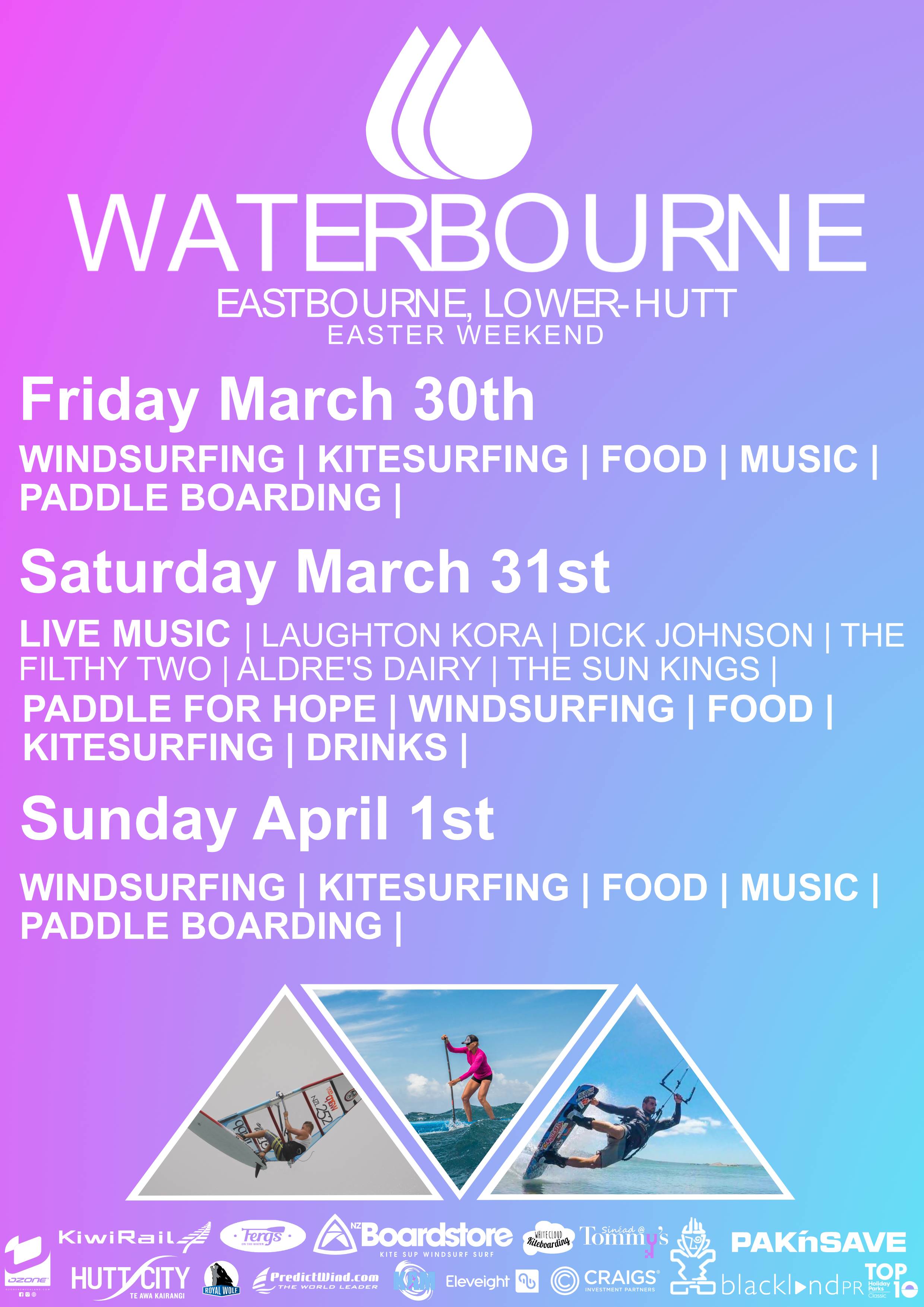 Waterbourne event Poster