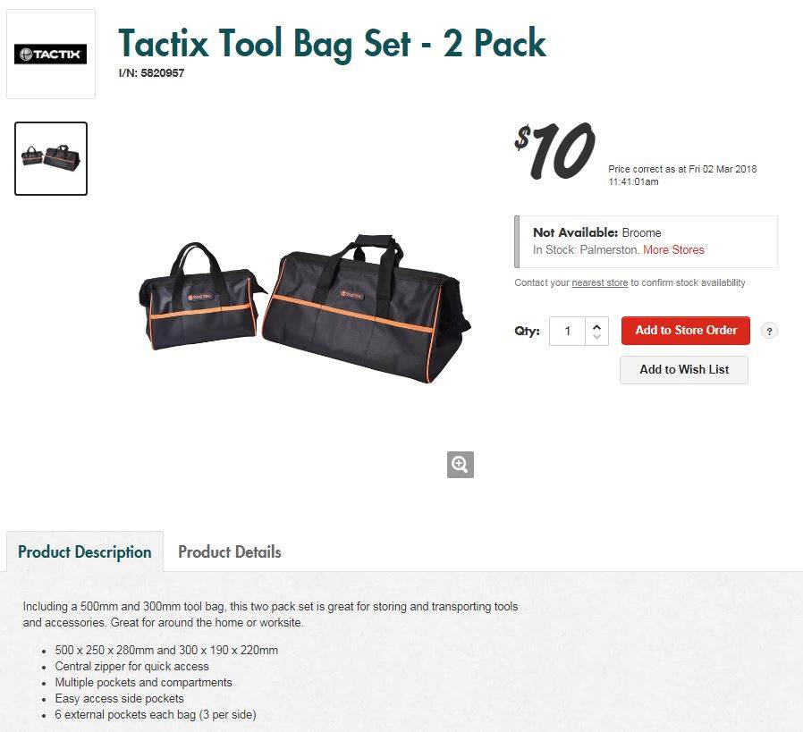 Fin bag