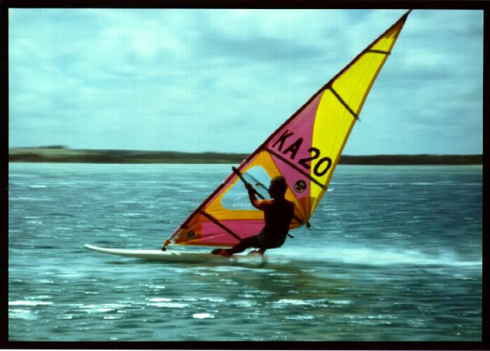 Early 80s speed sailing