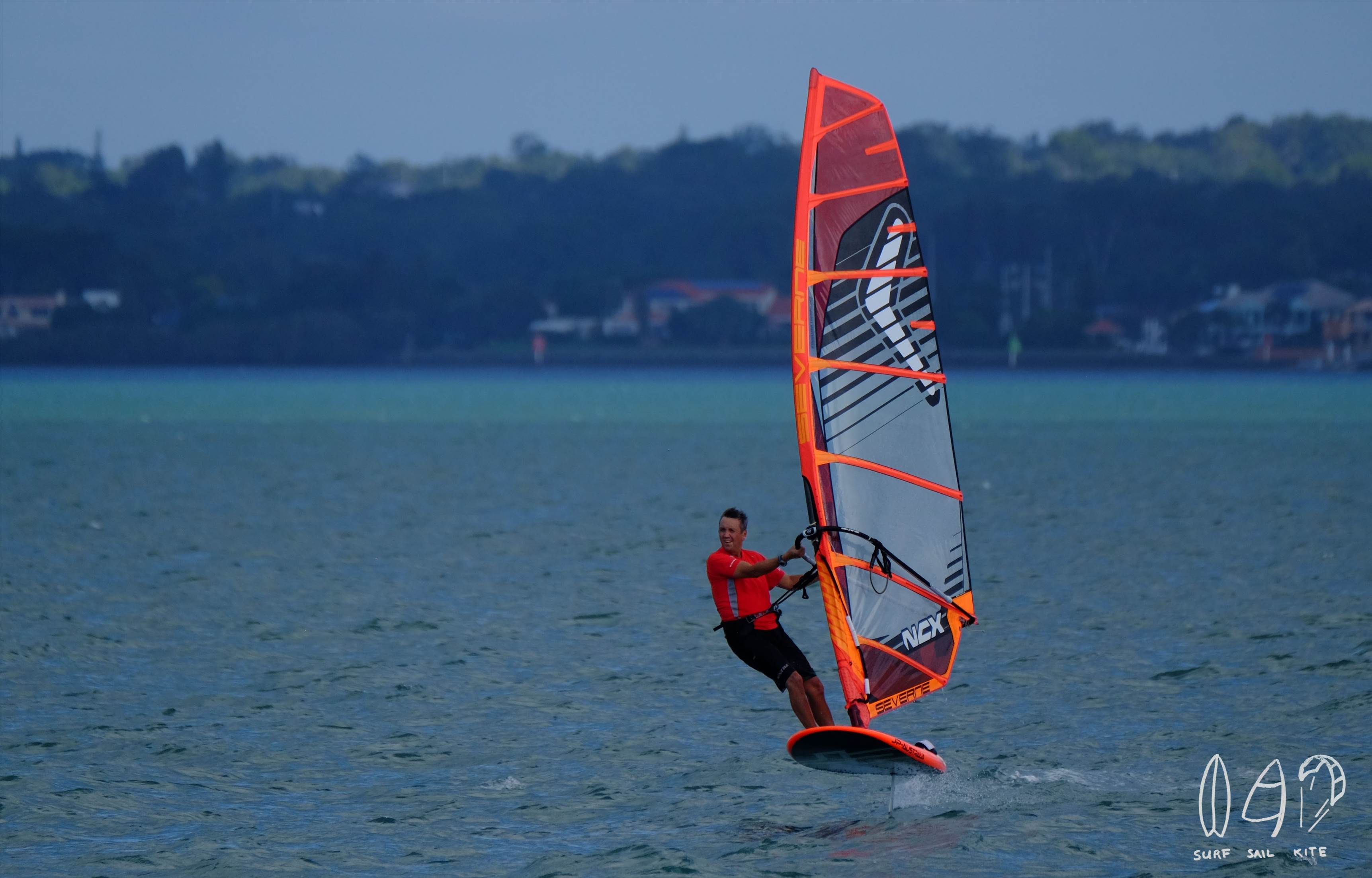 Moreton Bay foiling