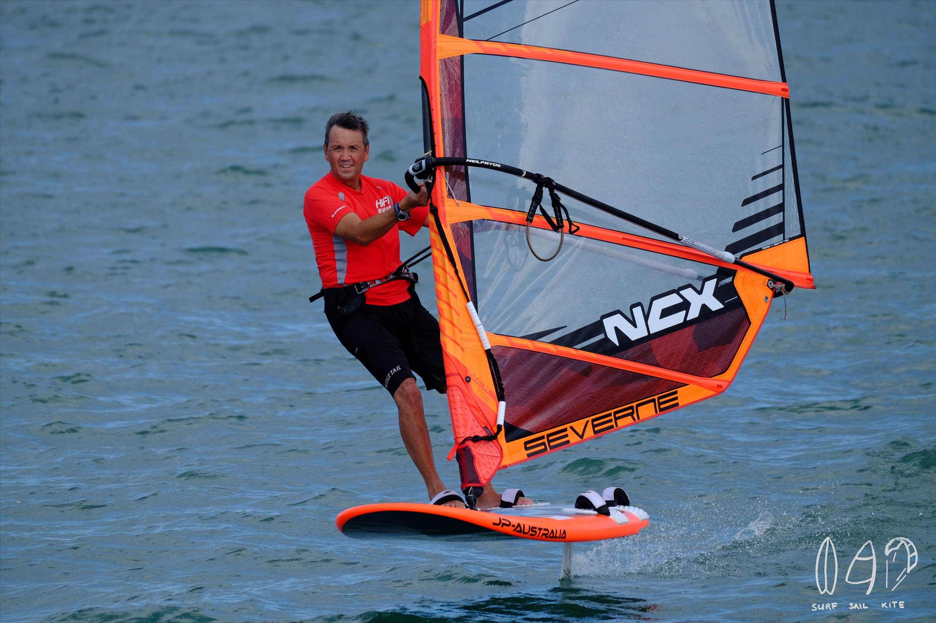 Moreton Bay foiling