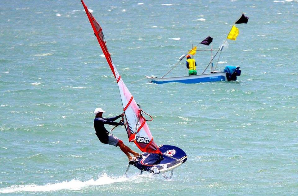 A board going 42.7 knots in 12 knots wind??