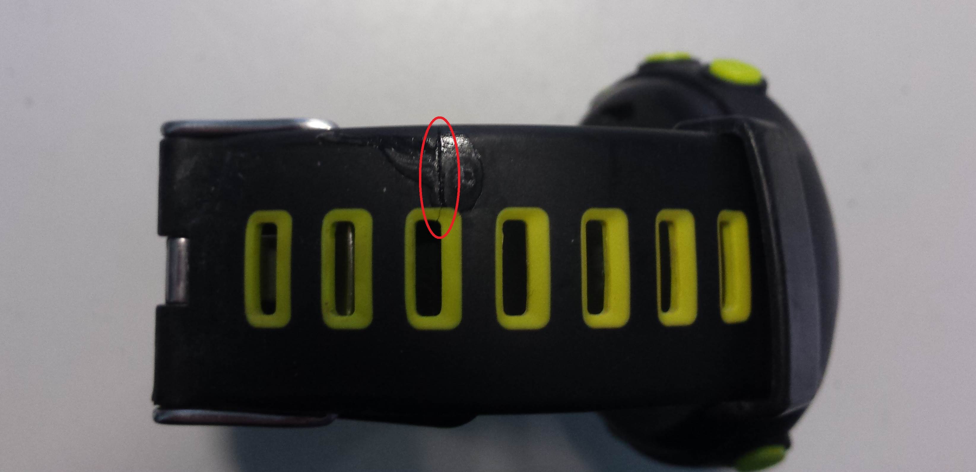 GW60 Strap failure