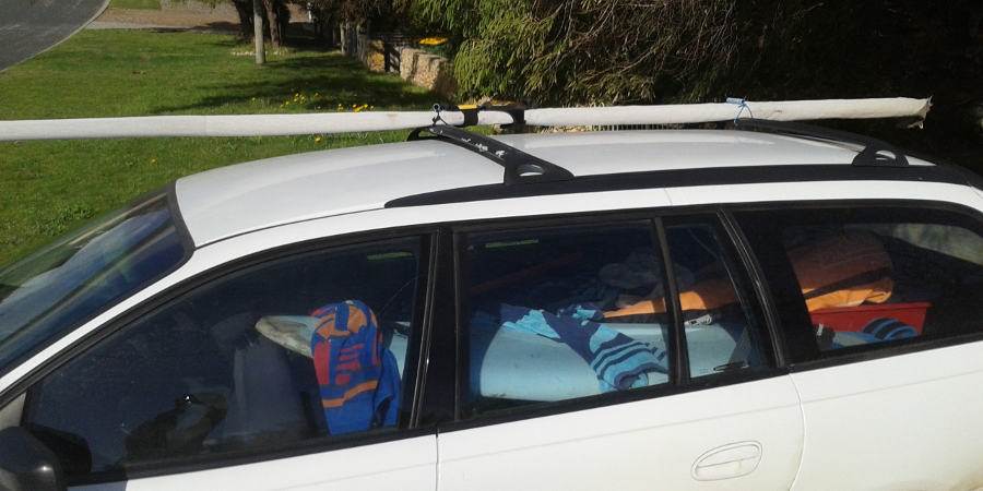 GPSs on roof rack 1