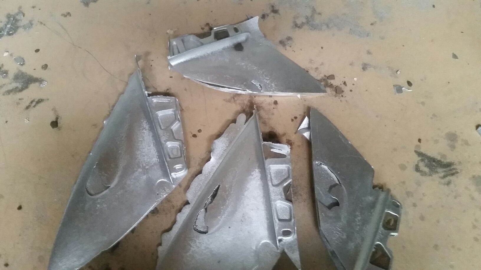 Failed FF22 castings