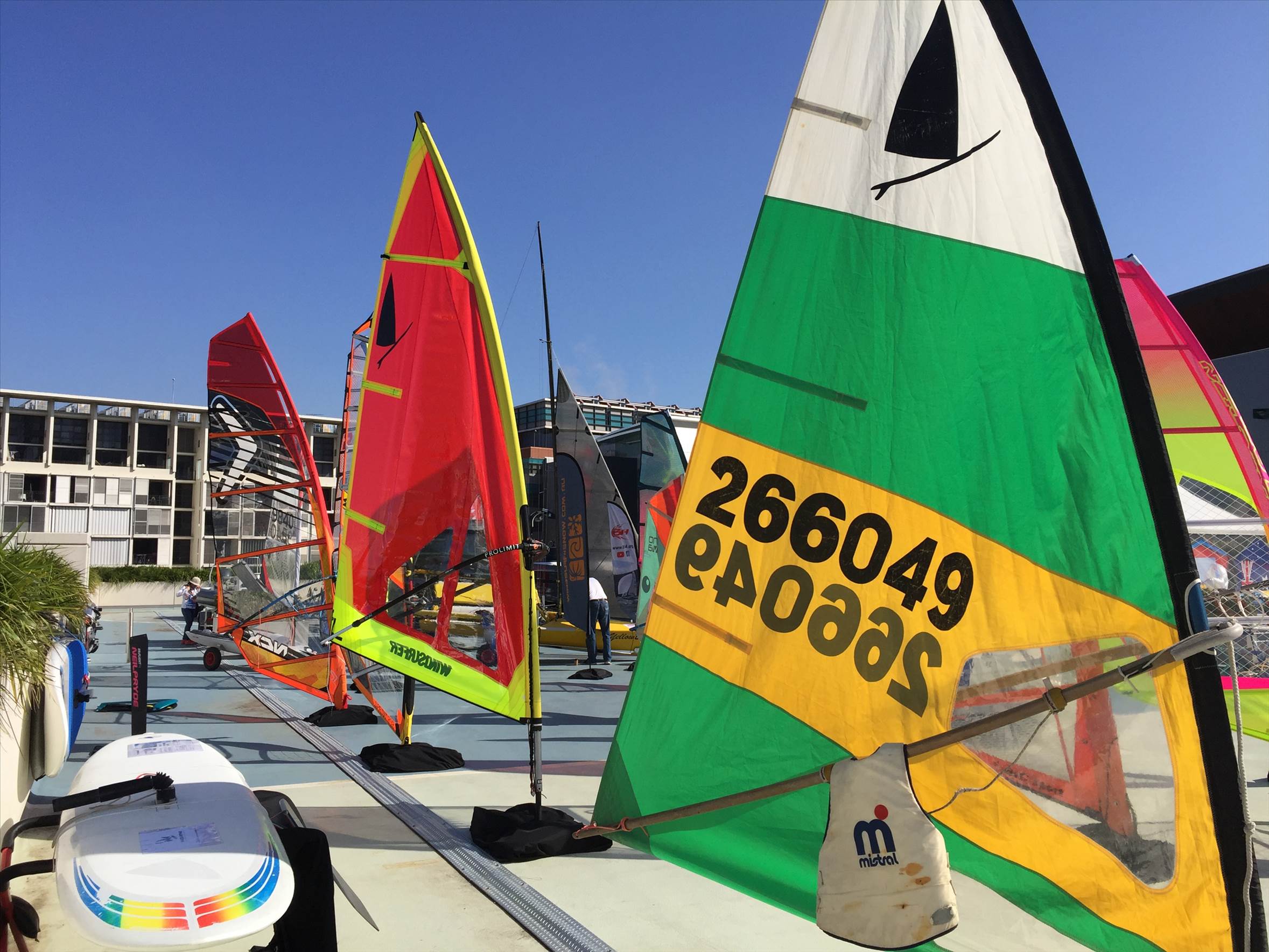 Boat show - Celebrating 50 years of  the Windsurfer!