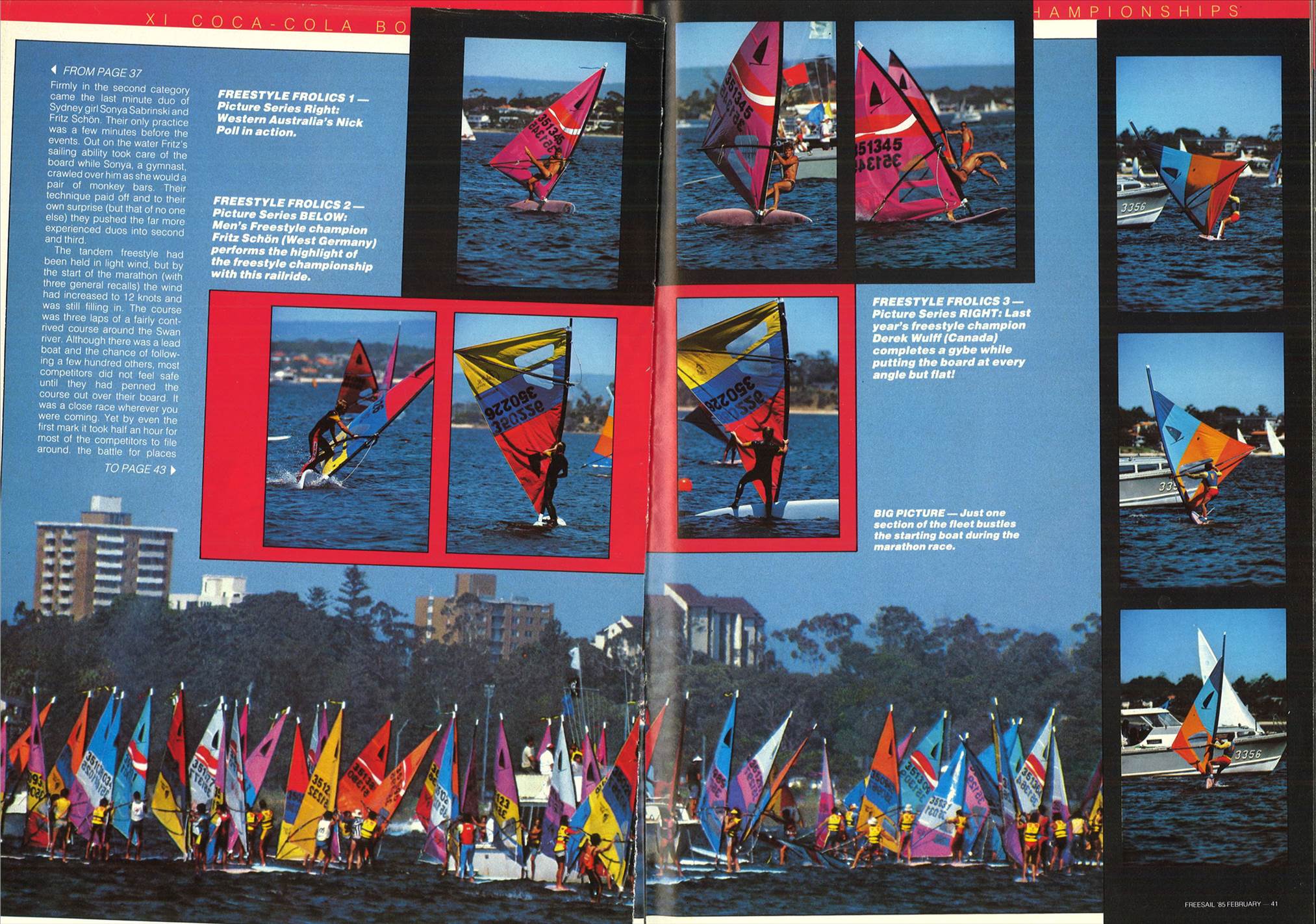 1985 windsurfer worlds