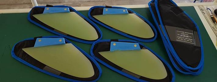 Tribal slalom Delta fins