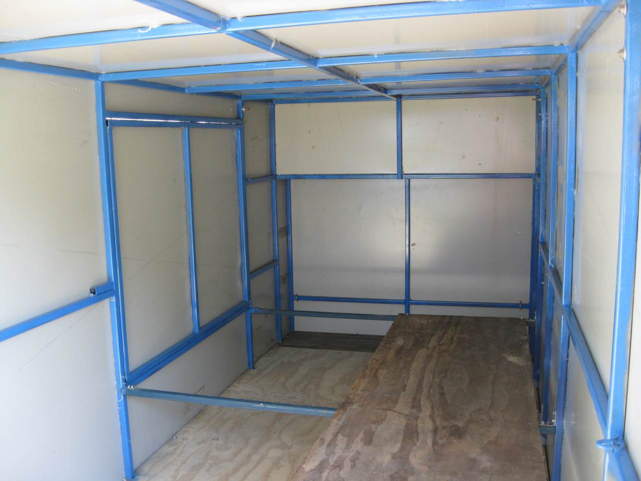 Windsurfer enclosed box for 8'x4' trailer.